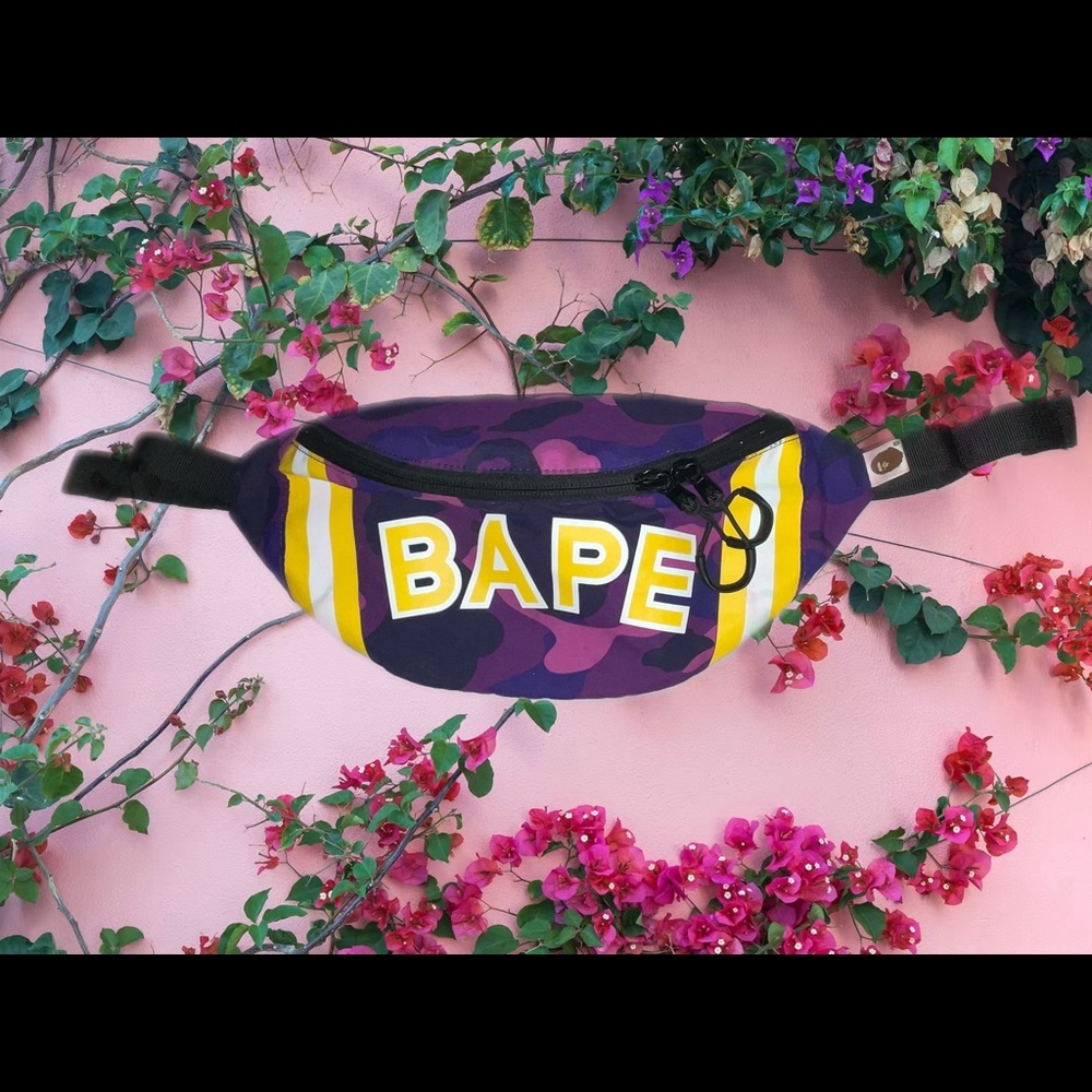 ‼️Authentic Bape Camo Waistbag‼️